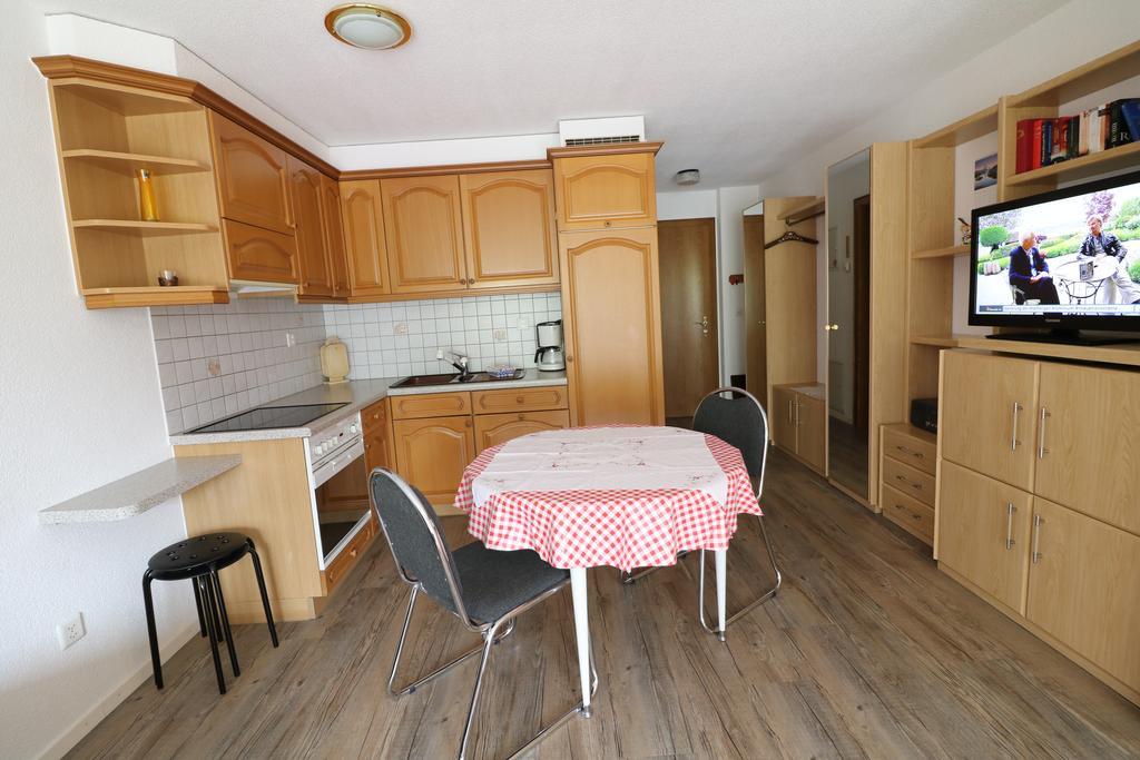 Adlerhorst Appartement Leukerbad Buitenkant foto