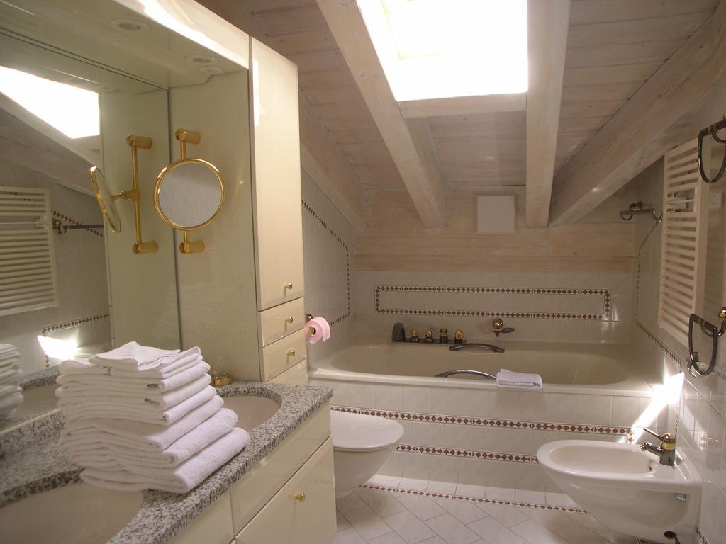 Adlerhorst Appartement Leukerbad Buitenkant foto